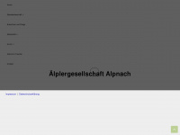 aelpler-alpnach.ch Webseite Vorschau