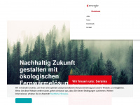 aenergie.ch Webseite Vorschau