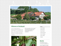 aentschberghof.ch Webseite Vorschau
