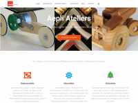 aepliateliers.ch Webseite Vorschau