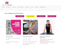 aerobiczone.ch Webseite Vorschau