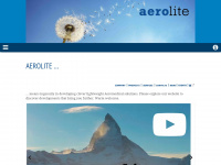 aerolite.ch Webseite Vorschau