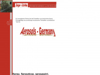 aerosols-germany.de Webseite Vorschau
