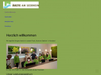 aerzte-am-seerhein.de Webseite Vorschau