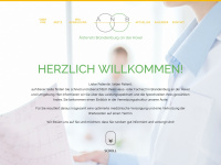 aerztenetz-brb.de Webseite Vorschau