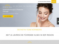 aesthetik-team-nuernberg.de Webseite Vorschau