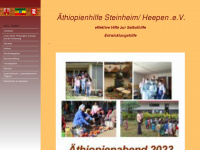aethiopienhilfe-steinheim.de Webseite Vorschau