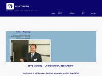 aevo-training.de Webseite Vorschau