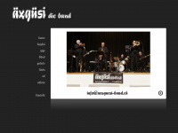 aexguesi-band.ch Webseite Vorschau