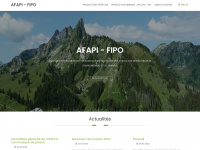 afapi-fipo.ch Webseite Vorschau
