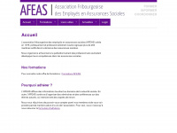afeas.ch Webseite Vorschau