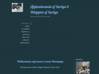afghanhounds-of-suriya.de Webseite Vorschau
