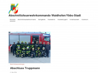 afk-waidhofen.at Webseite Vorschau