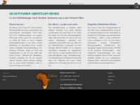 african-curios.de Webseite Vorschau