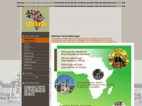 africath.ch Webseite Vorschau