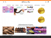 afrikanashop.ch Webseite Vorschau