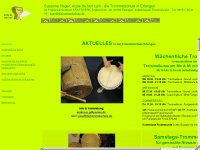 afro-percussion.de Webseite Vorschau