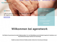 agenetwork.at Webseite Vorschau