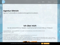 agentur-dittrich.at Webseite Vorschau