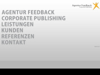 agentur-feedback.de Webseite Vorschau