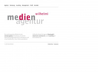 agenturwilhelmi.de Webseite Vorschau