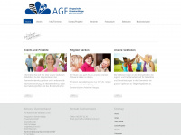 agf-online.ch Webseite Vorschau