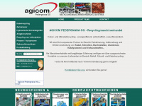 agicom.at Webseite Vorschau