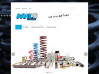 agil-federn.de Webseite Vorschau