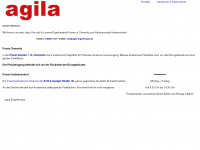 agila-ergotherapie.de Webseite Vorschau