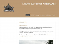 agility-club-bueren.ch Webseite Vorschau