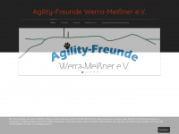 agilityfreunde-wmk.de Webseite Vorschau