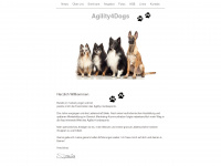 agility4dogs.ch Webseite Vorschau
