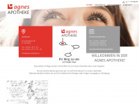 agnes-apotheke.at Webseite Vorschau