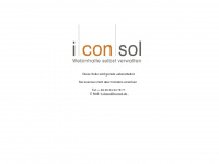 iconsol.de Webseite Vorschau