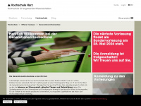 generationenhochschule.de Webseite Vorschau