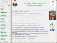 hamburger-schachverband.de Webseite Vorschau