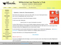 raschesclub.de Webseite Vorschau