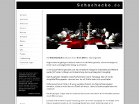 schachecke.de Webseite Vorschau