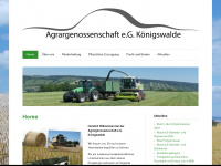 agrarkoenigswalde.de Webseite Vorschau