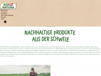 agrinatura.ch Webseite Vorschau