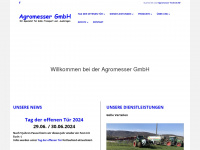 agromesser.ch Webseite Vorschau
