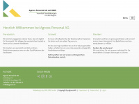 agroos.ch Webseite Vorschau