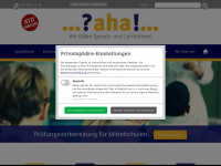 aha-capito.ch Webseite Vorschau