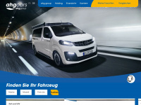 ahg-cars.ch Webseite Vorschau