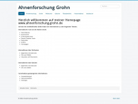 ahnenforschung-grohn.de