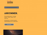 ahorn.ch Webseite Vorschau