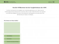 ahv-aihk.ch Webseite Vorschau