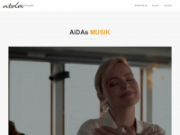 aida-music.de Webseite Vorschau