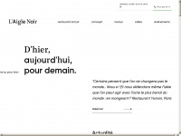 aiglenoir.ch Webseite Vorschau