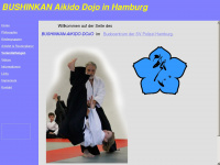 aikido-in-hamburg.de Webseite Vorschau